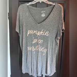 Apt 9 “pumpkin spice everything” shirt